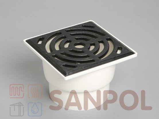 Трапы с чугунными решетками